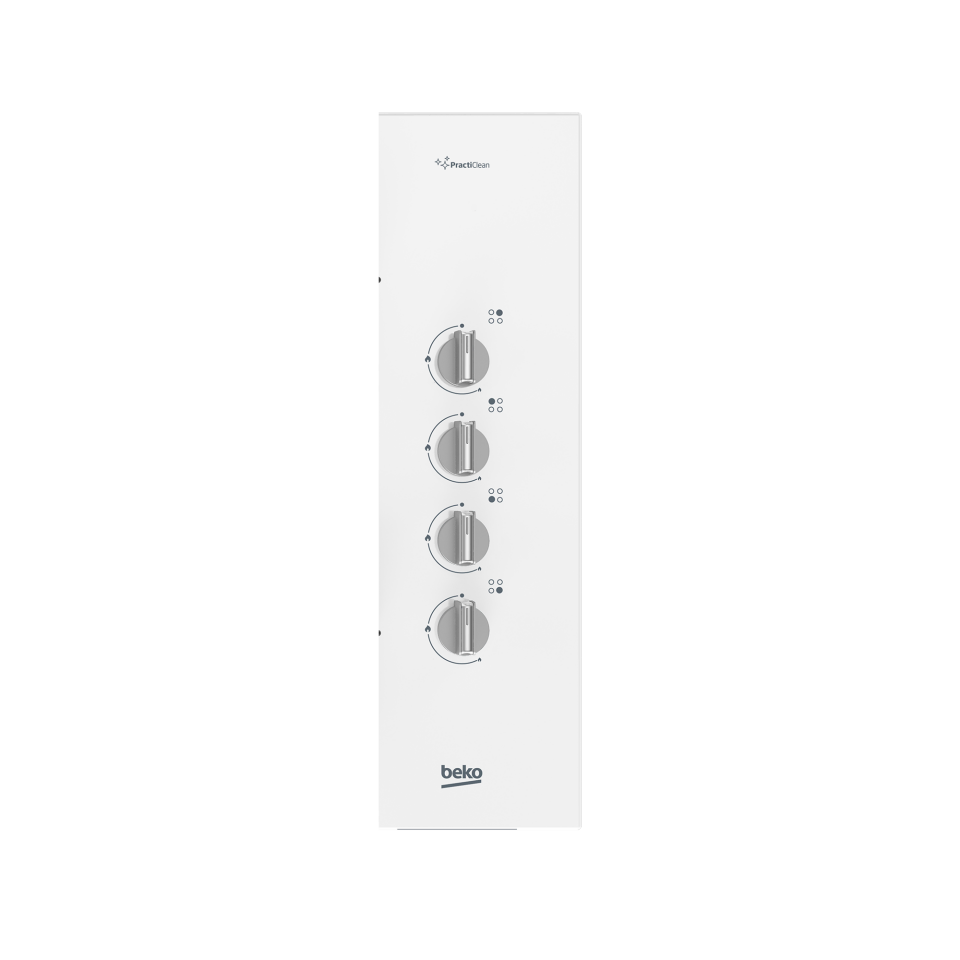 Beko BOCD K 6510 EWB Gazlı Cam Tablalı Ocak