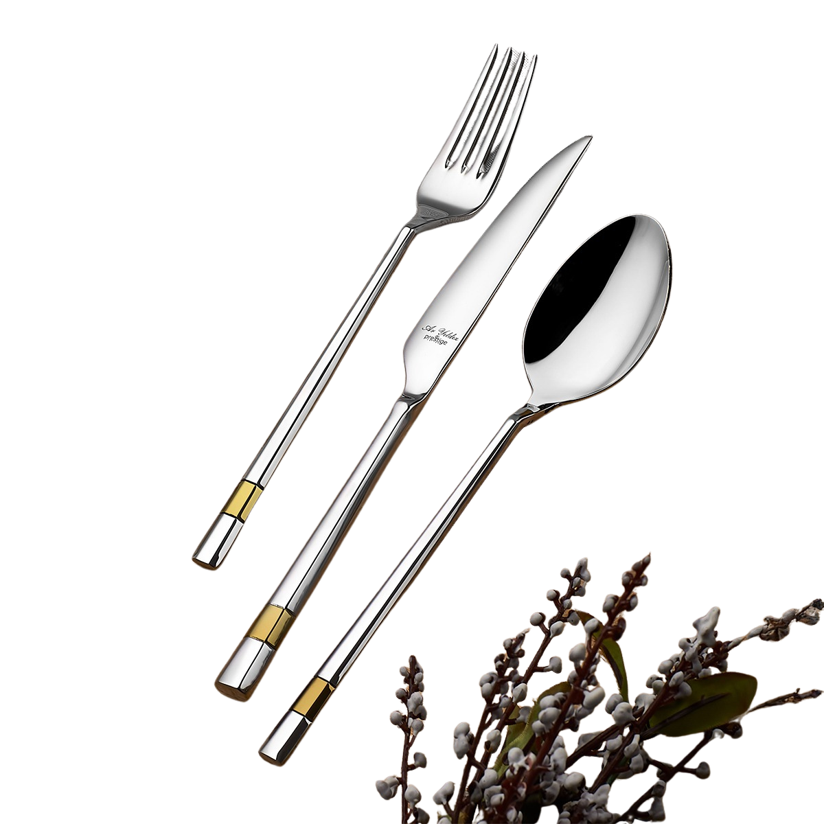 Aryıldız Decor Prestige Plus 89 Parça 12 Kişilik Çatal Kaşık Bıçak Takımı