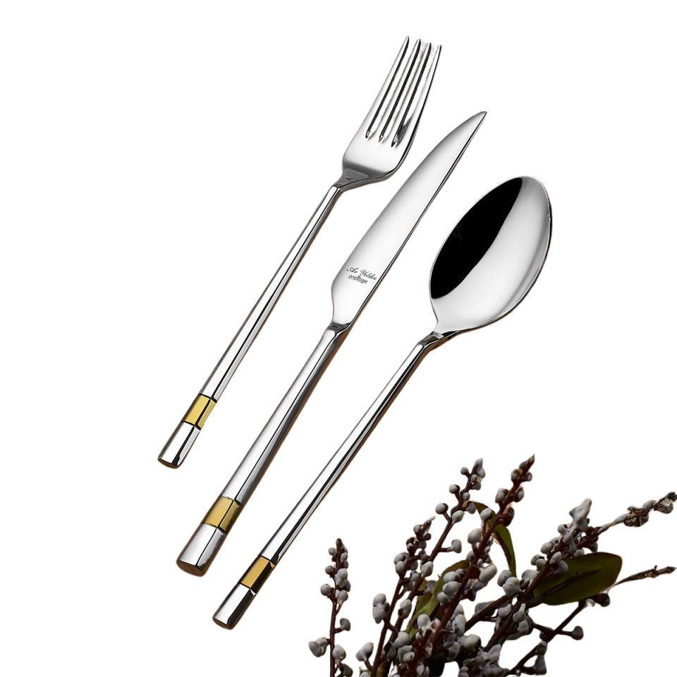 Aryıldız Decor Prestige Plus 89 Parça 12 Kişilik Çatal Kaşık Bıçak Takımı
