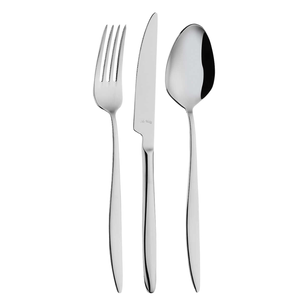 Aryıldız Elegant Krom 84 Parça 12 Kişilik Çatal Kaşık Bıçak Takımı
