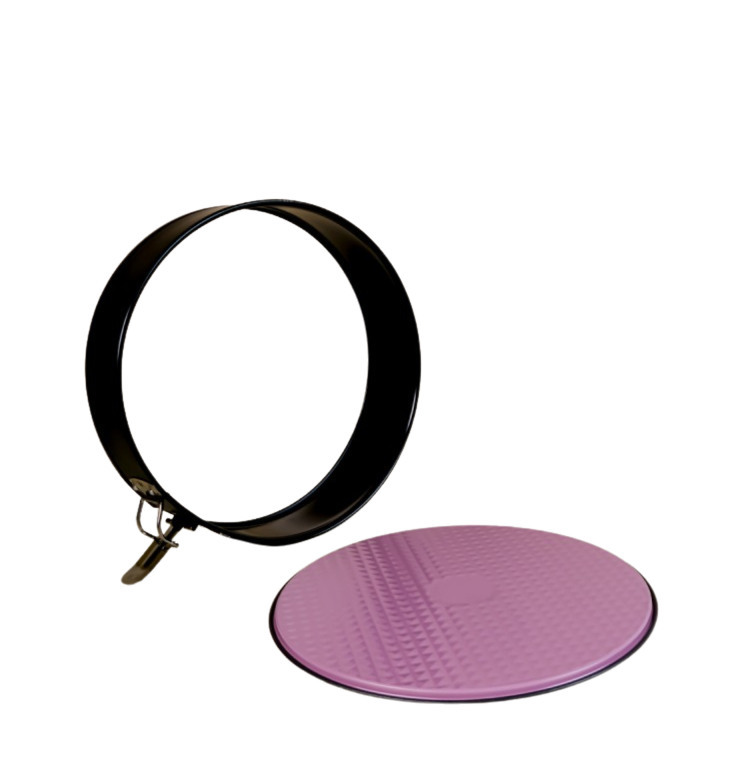 Guardini Kelepçeli Kek Kalıbı Pembe Lila 26 cm