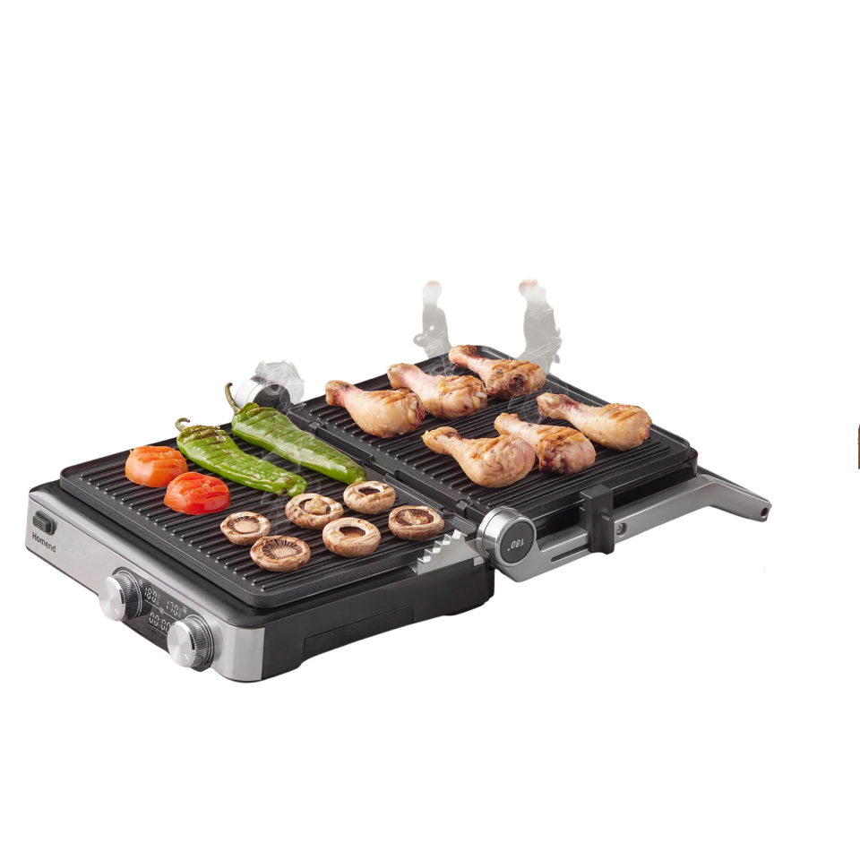 Homend Grilliant 1340H Inox Tost Makinesi
