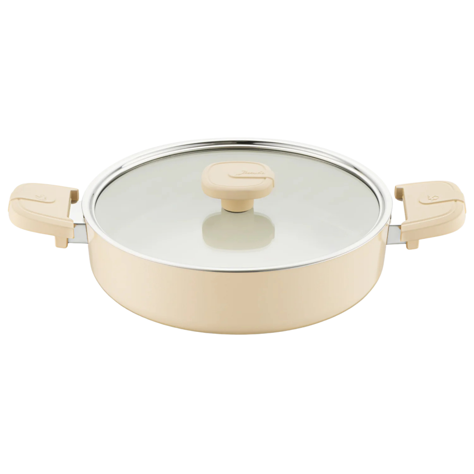 Jumbo Swiss Crystal Dark Cream 7 Parça Tencere Seti