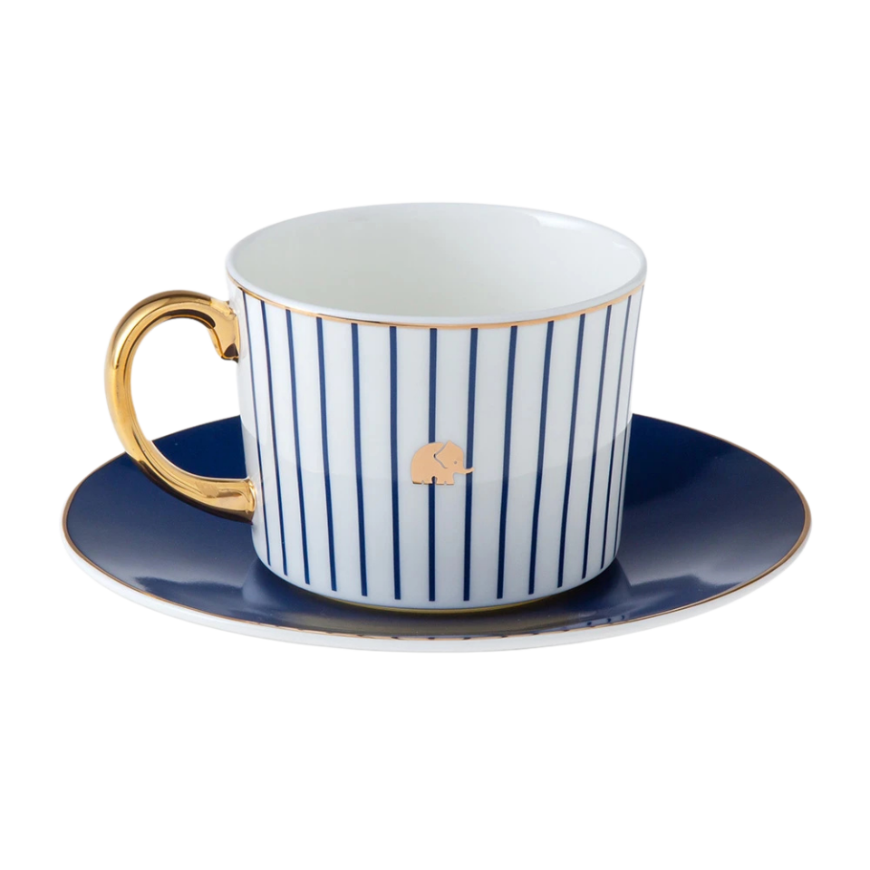 Jumbo Navy 15 Parça Çay ve Kahve Seti
