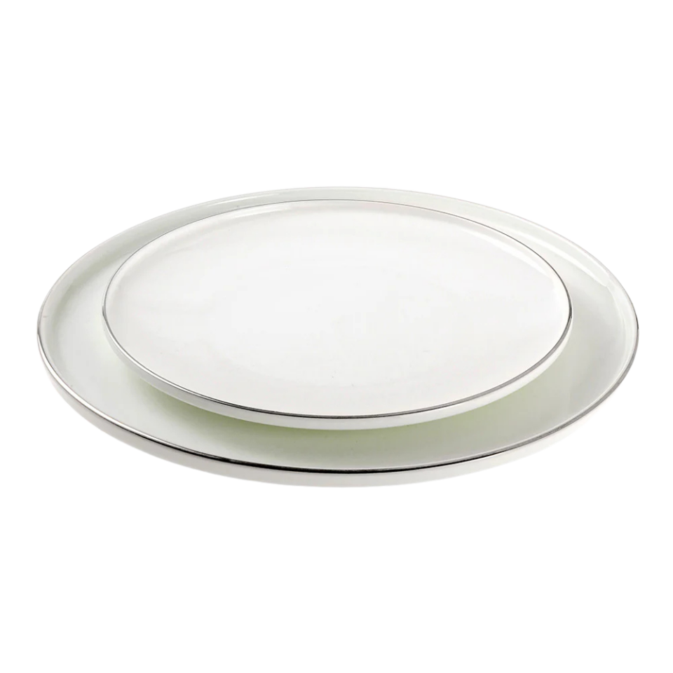 Jumbo Bianca Platin 57 Parça 12 Kişilik Yemek Takımı
