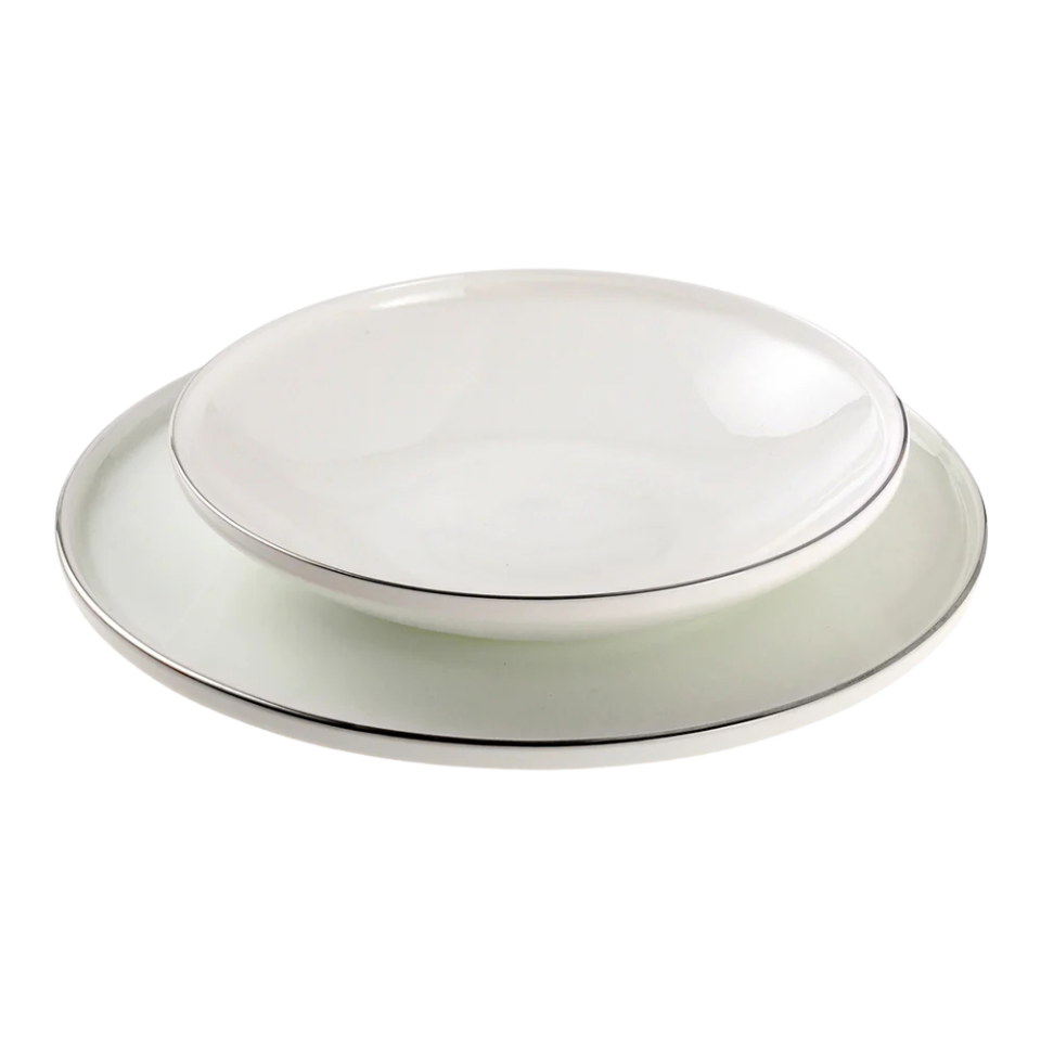 Jumbo Bianca Platin 57 Parça 12 Kişilik Yemek Takımı