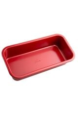 Paslanmaz Çelik Red Bake Baton Kek Kalıbı K08la290 Baton Kırmızı 1 Parça