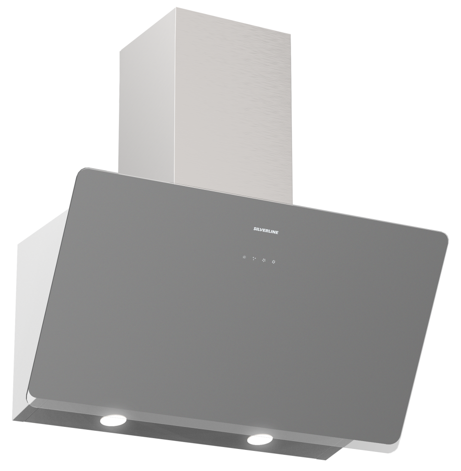 SİLVERLİNE 3457 Soho Gri 60 cm Duvar Tipi Davlumbaz