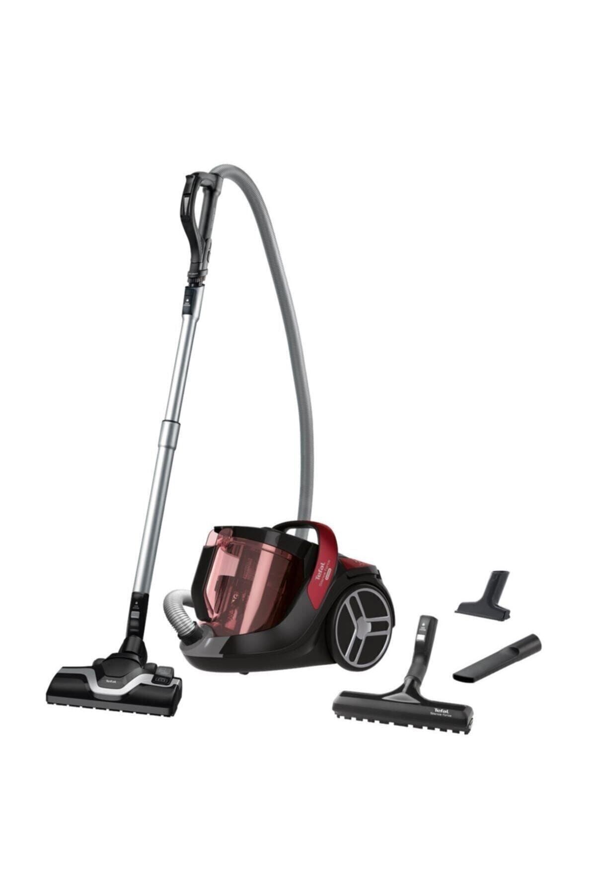 TEFAL Orginal Tw7253 5* Silence Force Cyclonic Toz Torbasız Elektrikli Süpürge - Kırmızı - 2211400812
