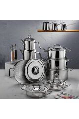 ARYILDIZ Vento Prestige Steel 20 Parça Ideal Set