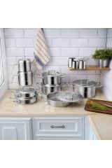 Vento Prestige Steel 20 Parça Ideal Set