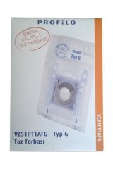 Orijinal Vz51pt1afg 6 Lı (5+1 Adet Filtre) Toz Torbası