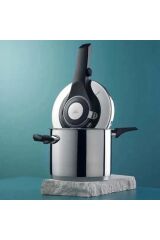 Procook 6lt Siyah Açık Gri Paslanmaz Çelik Düdüklü Tencere