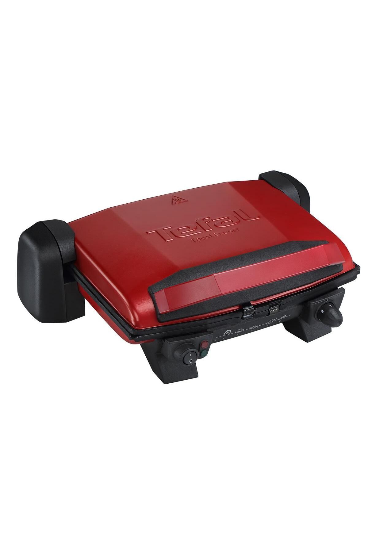 Gc191541 Toast Expert 1800 Watt Izgara Ve Tost Makinesi, Kırmızı