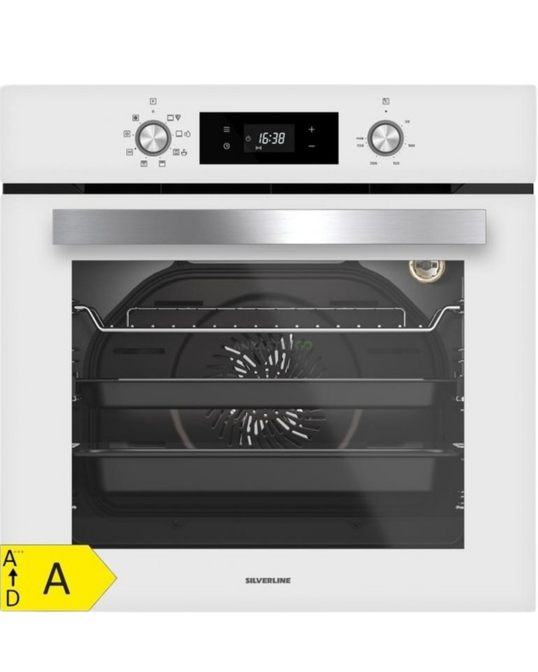 BO6504W01 Multifonksiyonel Beyaz Ankastre Fırın