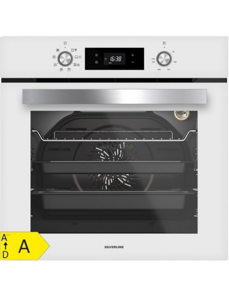 BO6504W01 Multifonksiyonel Beyaz Ankastre Fırın